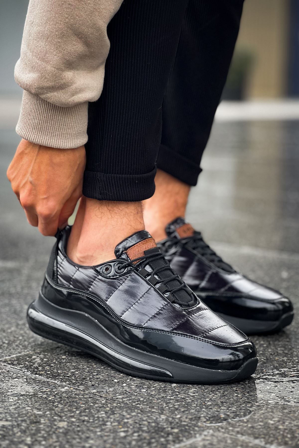 MN179 - RST Sporty Runner Erkek Ayakkabı SIYAH
